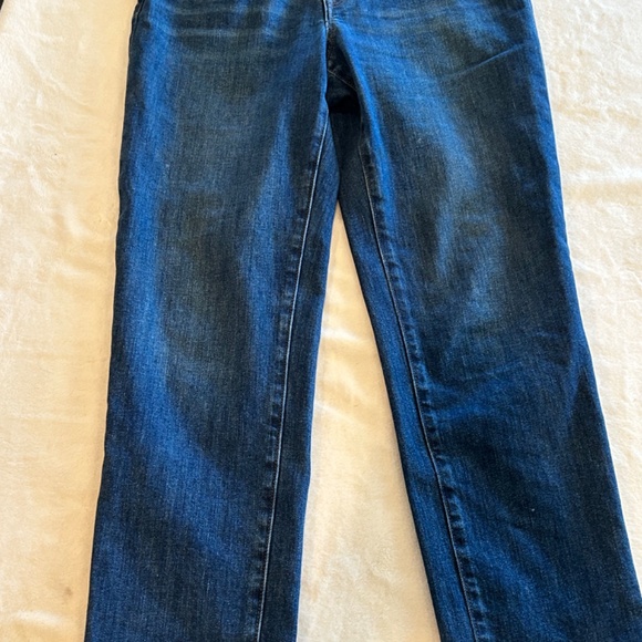 Ann Taylor LOFT Women's Denim Boyfriend  Jeans Size 8 Medium Wash Mid Rise - Picture 8 of 8
